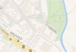 Blažejské náměstí v obci Olomouc - mapa ulice