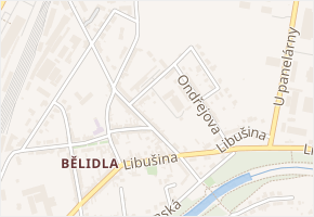 bratří Wolfů v obci Olomouc - mapa ulice