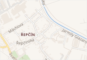 Břetislavova v obci Olomouc - mapa ulice