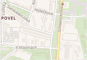 Bulharská v obci Olomouc - mapa ulice