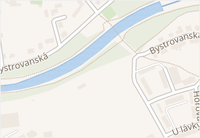 Bystrovanská v obci Olomouc - mapa ulice