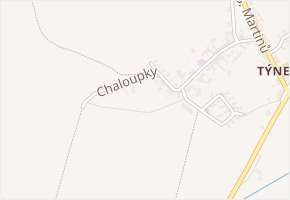 Chaloupky v obci Olomouc - mapa ulice