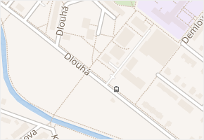 Dlouhá v obci Olomouc - mapa ulice