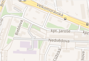 Finská v obci Olomouc - mapa ulice