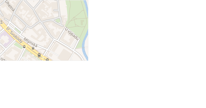 Havelkova v obci Olomouc - mapa ulice