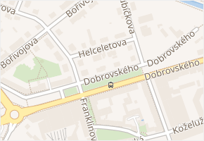 Helceletova v obci Olomouc - mapa ulice