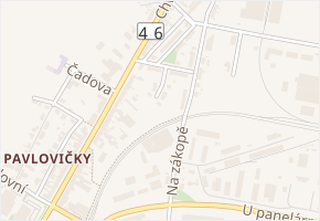Hildebrandova v obci Olomouc - mapa ulice