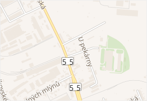 Hollarova v obci Olomouc - mapa ulice