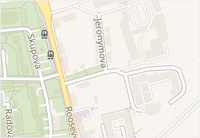 Jeronýmova v obci Olomouc - mapa ulice