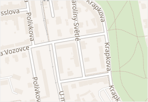 Karolíny Světlé v obci Olomouc - mapa ulice