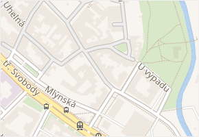 Kateřinská v obci Olomouc - mapa ulice
