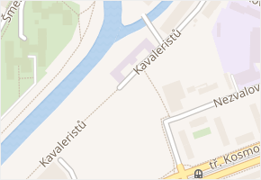 Kavaleristů v obci Olomouc - mapa ulice