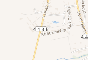 Ke Stromkům v obci Olomouc - mapa ulice