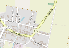 Kolmá v obci Olomouc - mapa ulice