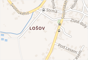 Kovářská v obci Olomouc - mapa ulice