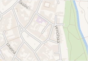 Kozí v obci Olomouc - mapa ulice