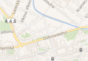 Kubíčkova v obci Olomouc - mapa ulice