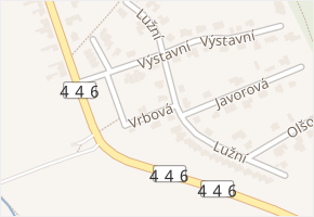 Lužní v obci Olomouc - mapa ulice