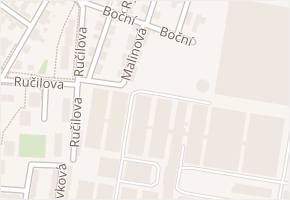 Malinová v obci Olomouc - mapa ulice