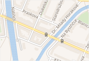 Masarykova třída v obci Olomouc - mapa ulice