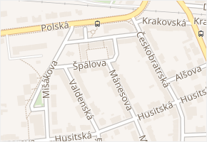Myslbekova v obci Olomouc - mapa ulice