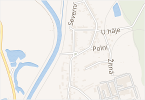 Na partkách v obci Olomouc - mapa ulice
