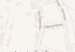 Na Šibeníku v obci Olomouc - mapa ulice