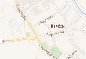 Na zahrádkách v obci Olomouc - mapa ulice