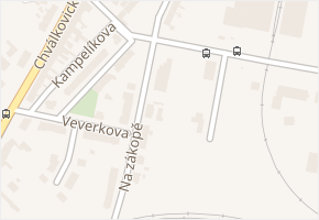 Na zákopě v obci Olomouc - mapa ulice