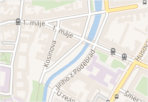 nábř. Přemyslovců v obci Olomouc - mapa ulice