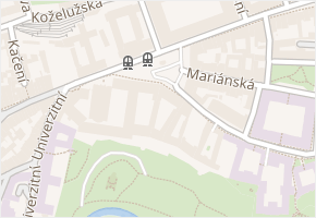 nám. Republiky v obci Olomouc - mapa ulice