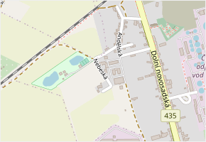 Nebeská v obci Olomouc - mapa ulice