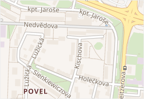 Nedvědova v obci Olomouc - mapa ulice