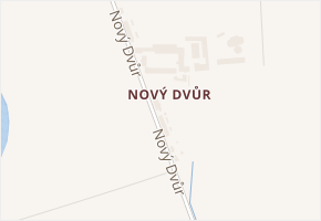 Nový Dvůr v obci Olomouc - mapa ulice