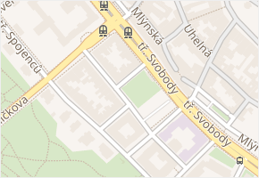 Palachovo nám. v obci Olomouc - mapa ulice