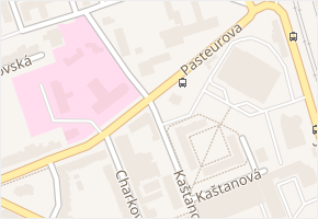 Pasteurova v obci Olomouc - mapa ulice