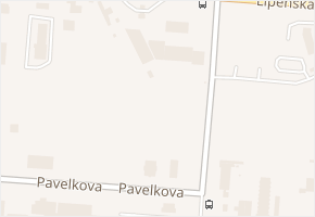 Pavelkova v obci Olomouc - mapa ulice