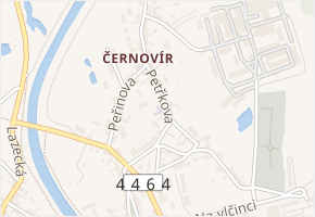 Petřkova v obci Olomouc - mapa ulice