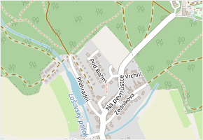 Pod Bořím v obci Olomouc - mapa ulice