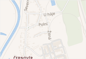 Polní v obci Olomouc - mapa ulice
