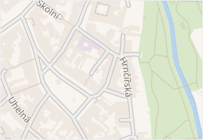 Purkrabská v obci Olomouc - mapa ulice