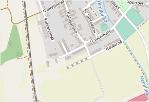 Rudolfa Chorého v obci Olomouc - mapa ulice