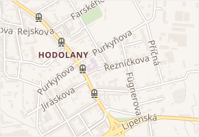 Šafaříkova v obci Olomouc - mapa ulice