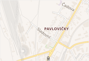 Sladovní v obci Olomouc - mapa ulice