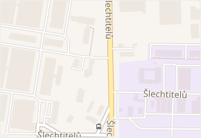 Šlechtitelů v obci Olomouc - mapa ulice