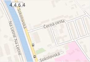 Sokolovská v obci Olomouc - mapa ulice