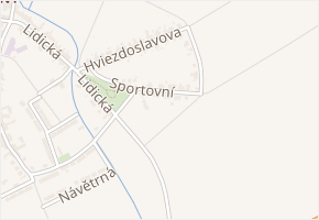 Sportovní v obci Olomouc - mapa ulice
