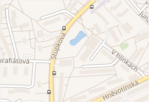 Stupkova v obci Olomouc - mapa ulice