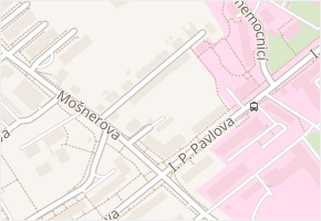 Thomayerova v obci Olomouc - mapa ulice
