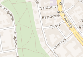 tř. Spojenců v obci Olomouc - mapa ulice